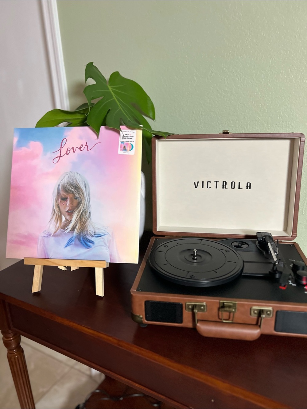Taylor Swift Lover Vinyl 2LP - Pink & Teal Colored Vinyl Set (UNOPENED) 🩷🩵